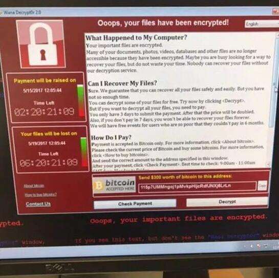 2016勒索病毒(2017年5月席卷全球的勒索病毒)