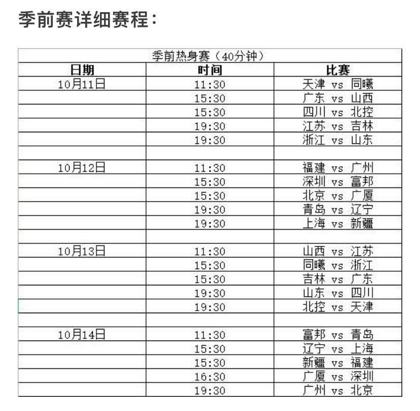 cba赛程直播(cba赛程直播 现场直播)