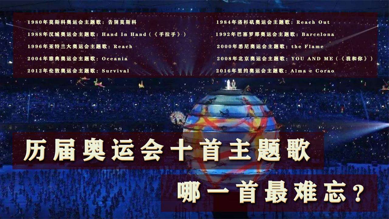 奥运会主题曲(北京奥运会主题曲)