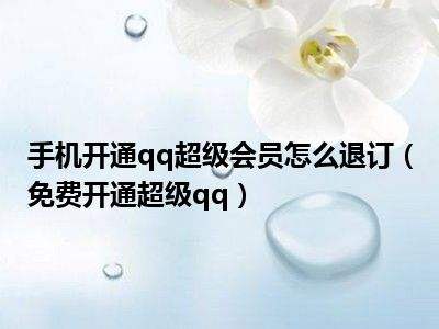 qq免费获得超级会员软件(免费获得超级会员的软件)